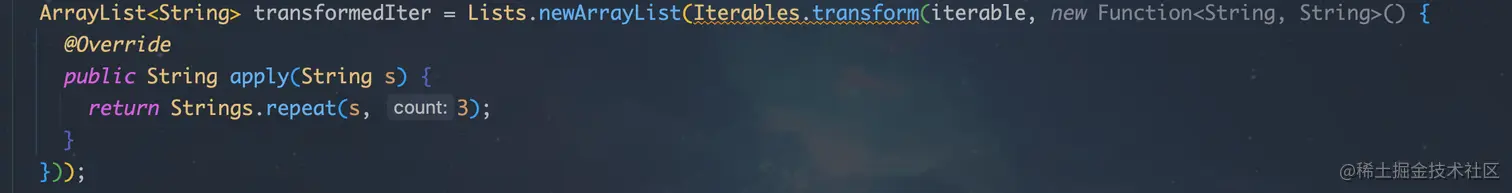 Iterable转换集合类型