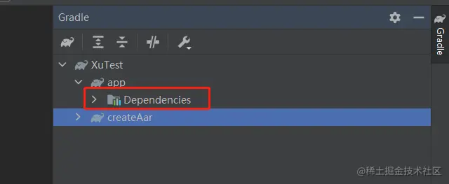 Android studio 4.2 的 Gradle 窗口显示