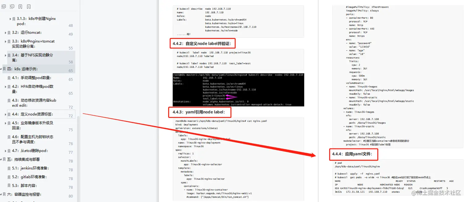 138页K8S实战案例，涵盖所有高级进阶知识点，代码齐全仅分享三天