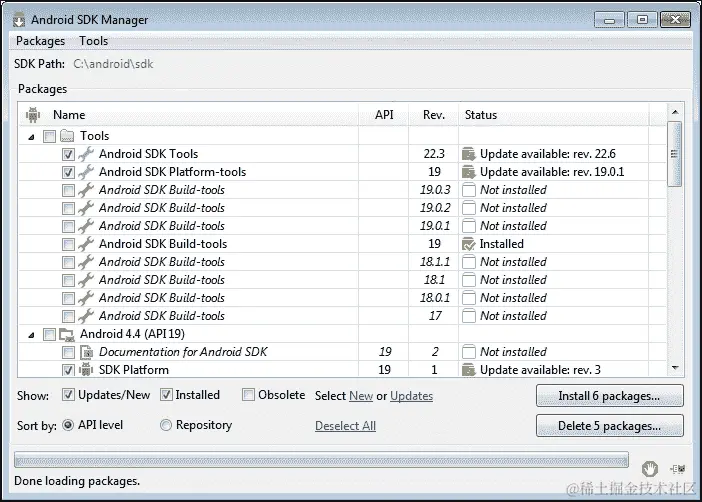 行动时间——在 Windows 上安装 Android SDK 和 NDK