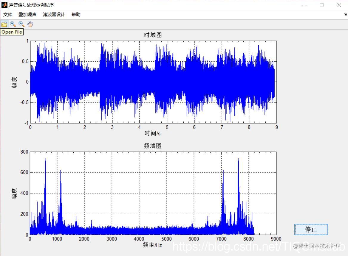 Voice denoising based on MATLAB GUI Fourier transform voice denoising ...