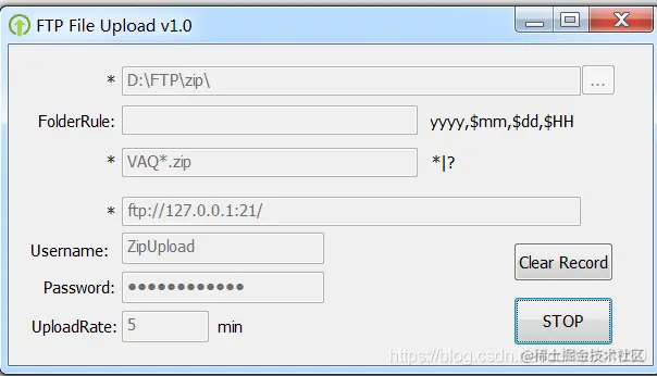 FTP File Upload