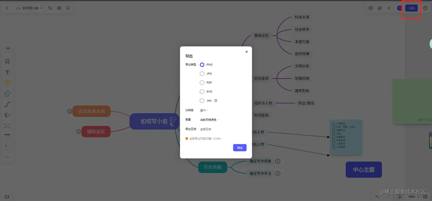 在线分享逻辑图