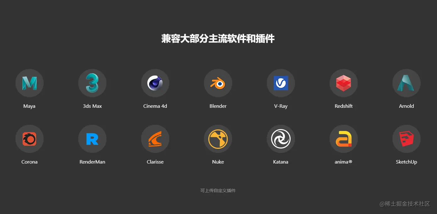 用户可自定义上传渲染插件 - 瑞云渲染