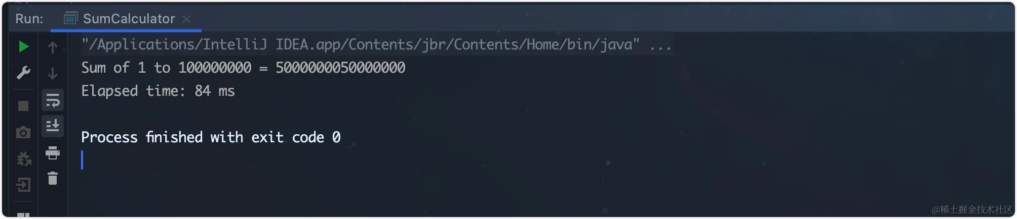 forkjoin运行时间