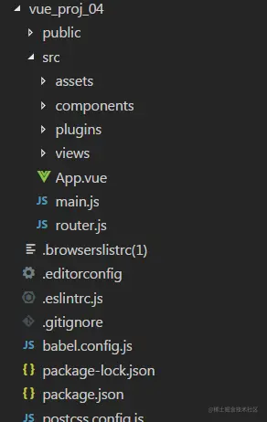 vue_proj_04目录结构