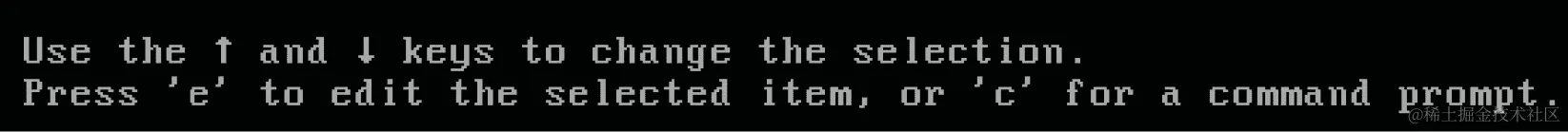 图 15.5 - GRUB 菜单选择内核