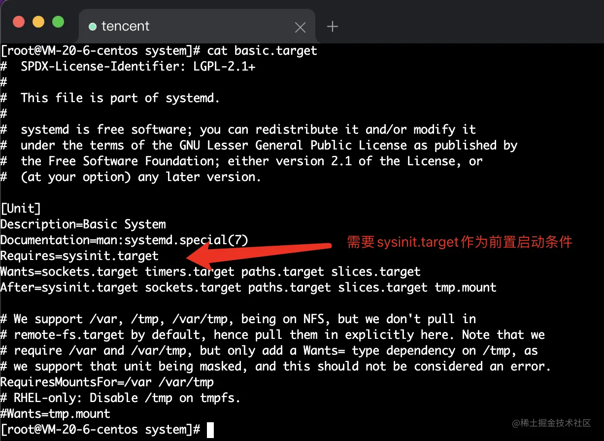 basic.target文件内容