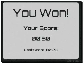 执行保存游戏得分的操作