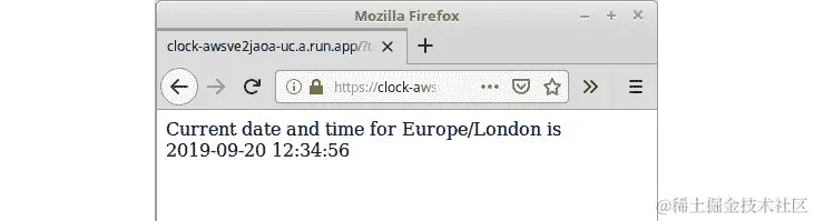 图 6.62：带时区的输出
