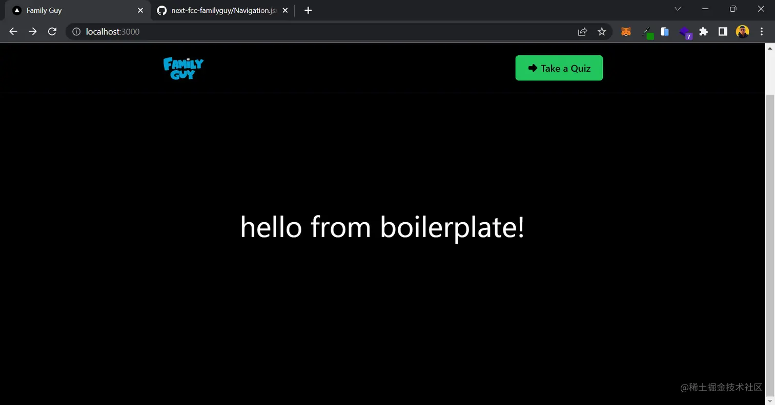 粘性导航栏预览