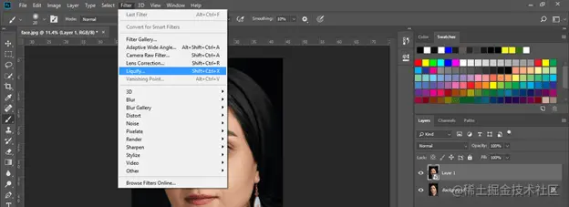 Photoshop liquify output 4