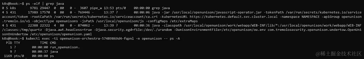 图 10.2-来自主机和容器内的进程 ID