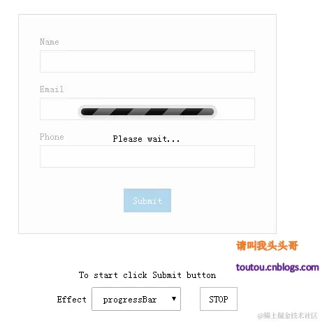 请叫我头头哥 web前端特效