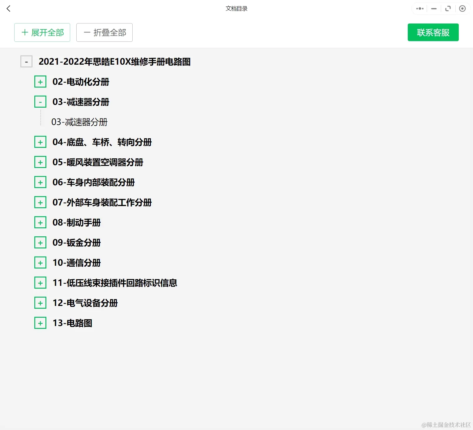 2020-2023年思皓汽车维修手册和电路图[资料更新]