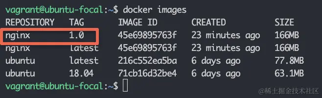 docker 构建标签