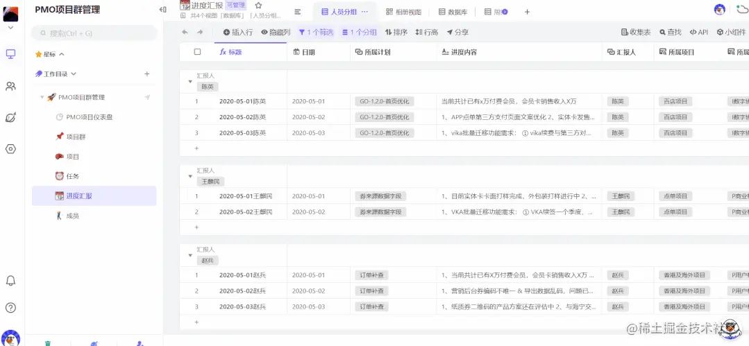 告别「混乱式」PMO管理，你和世界500强，可能只差一个vika维格表