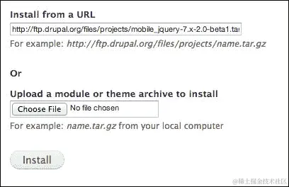Drupal 和 jQuery Mobile