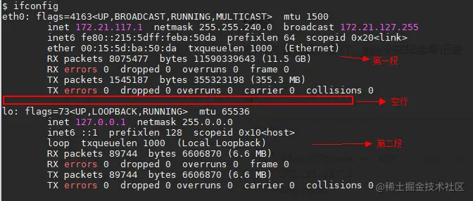 ifconfig