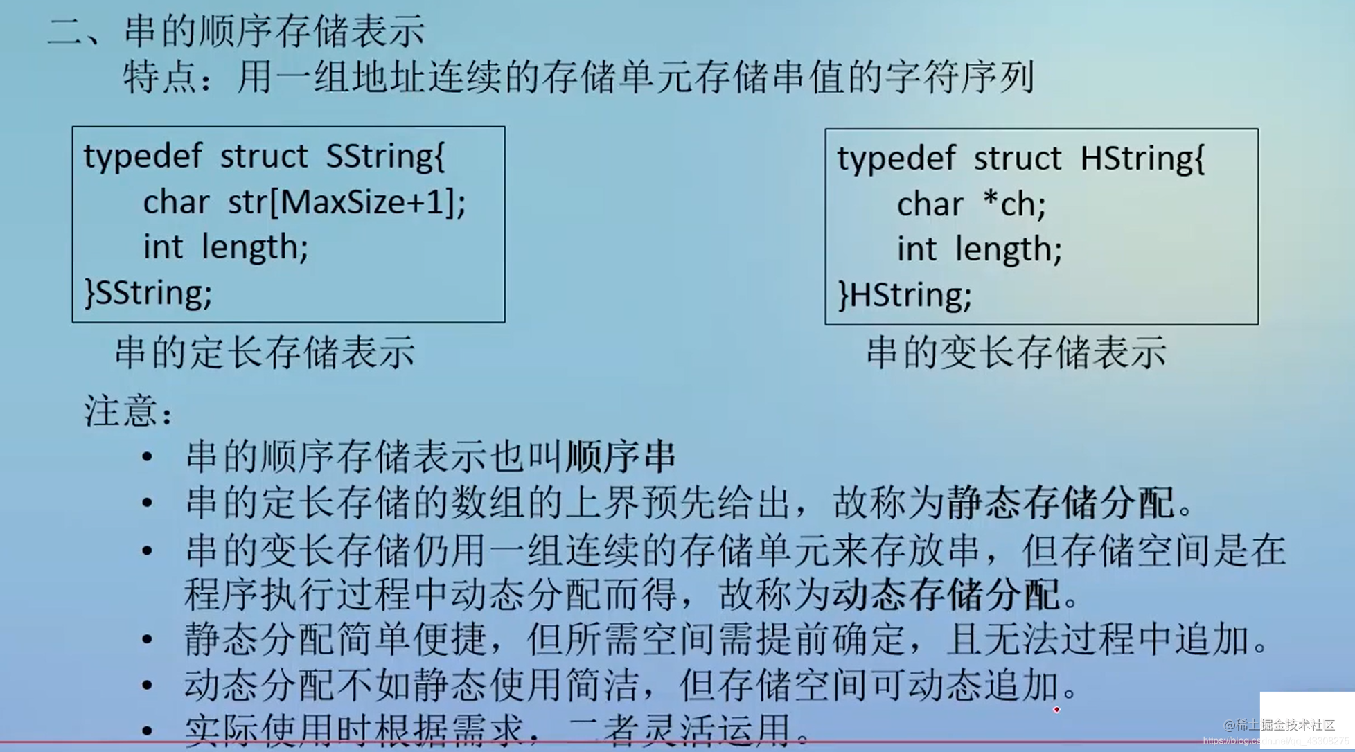 Research data structure related to string summary and code ...