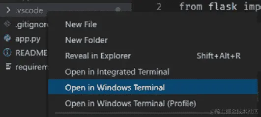 图 9.14 - 展示右键菜单命令的截图