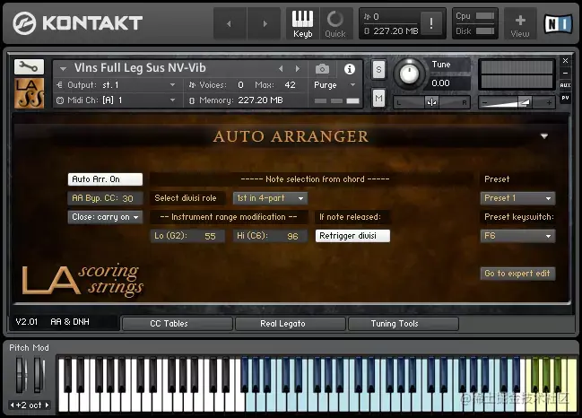 LA Scoring Strings 2 – LASS 2 教程（二）