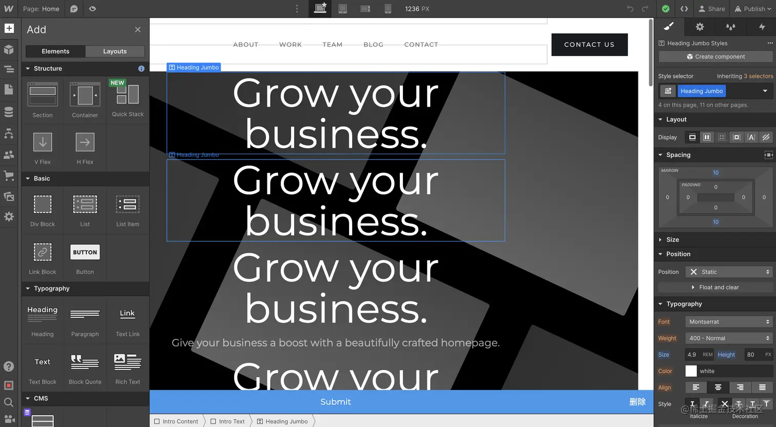 webflow