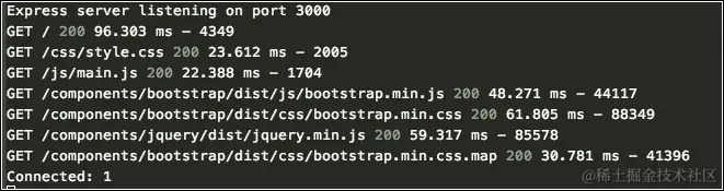 在客户端添加 socket.io 行为