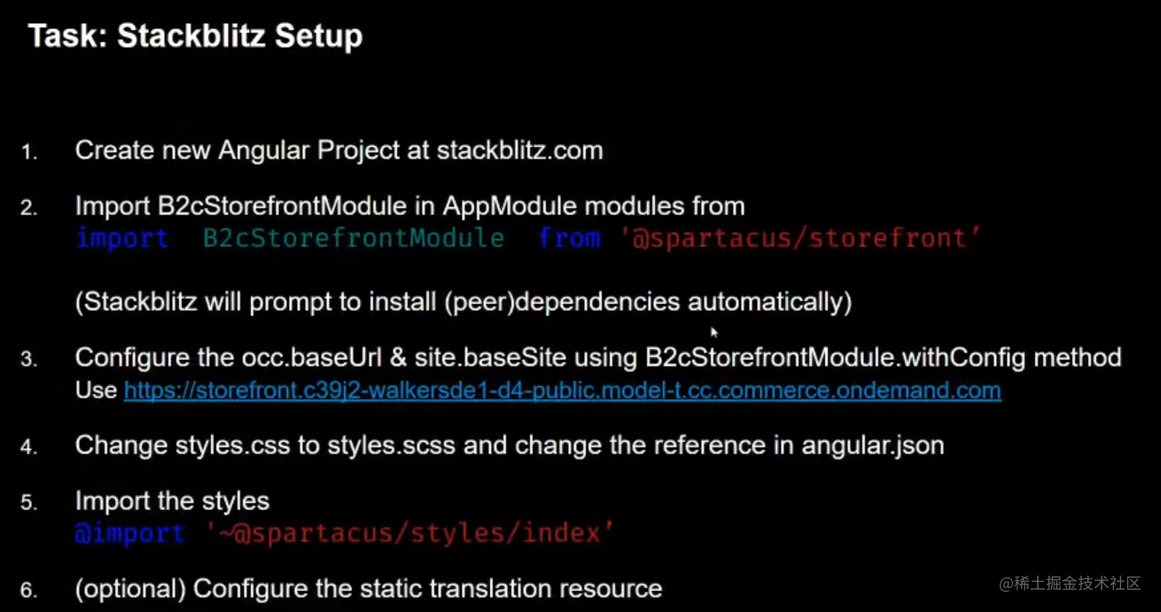 Quickly create a store shop page using StackBlitz and SAP Spartacus ...