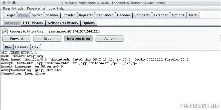 使用拦截代理开始