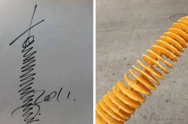 古天乐的薯塔签名