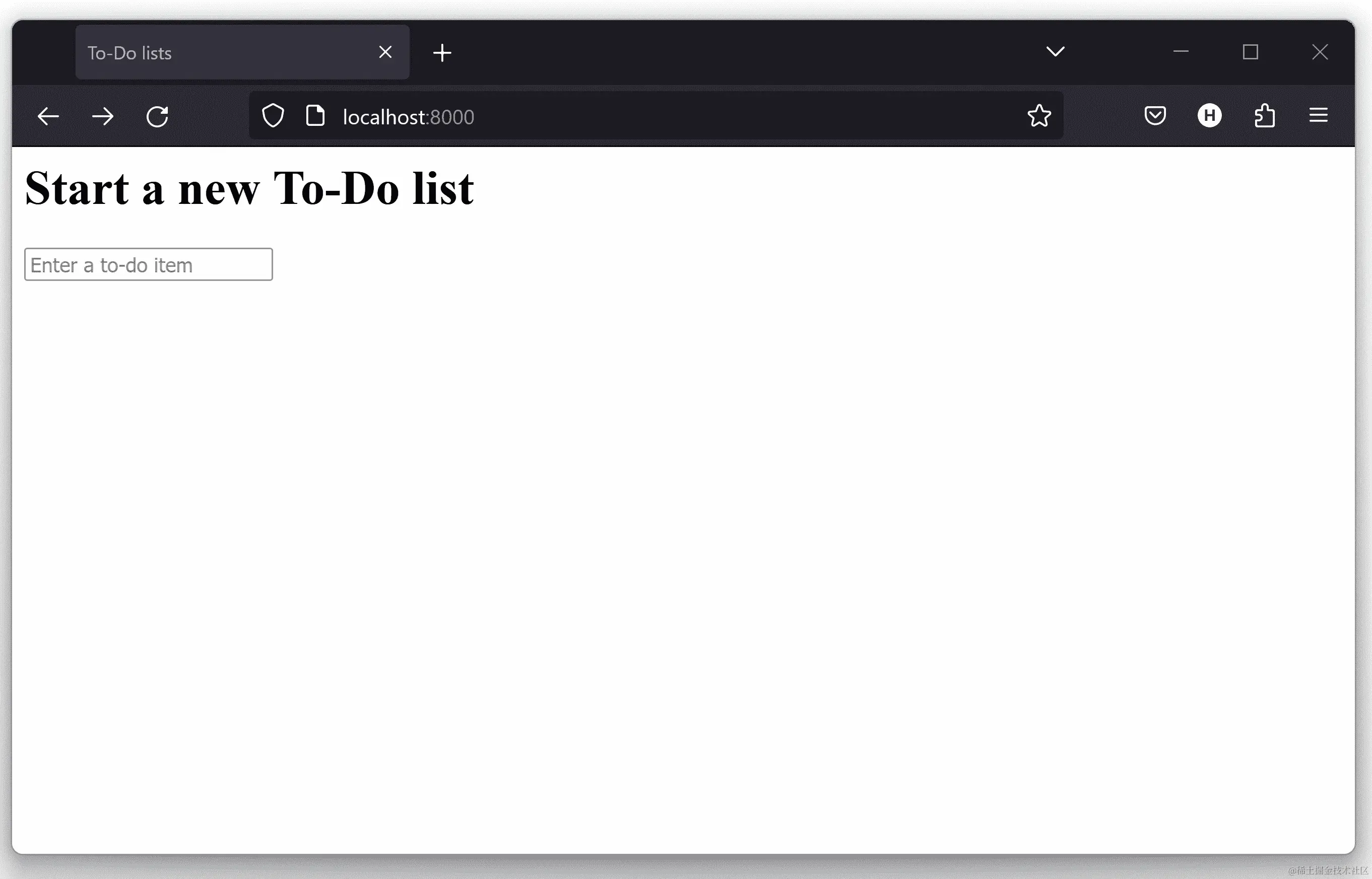我们的主页，看起来有点丑。