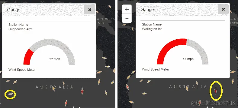 添加全球风数据仪表