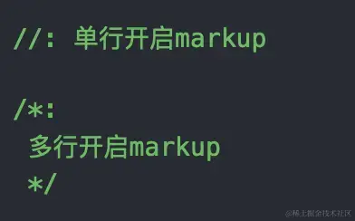 开启markup