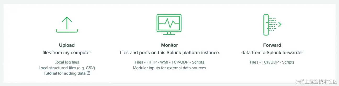 图 14.8：在 Splunk 上上传文件