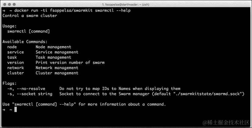 SwarmKit 的控制器：swarmctl