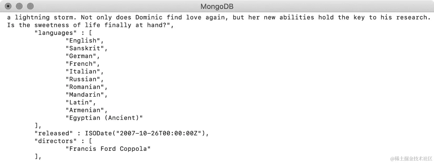 图 4.26：电影《青春无敌》的语言列表