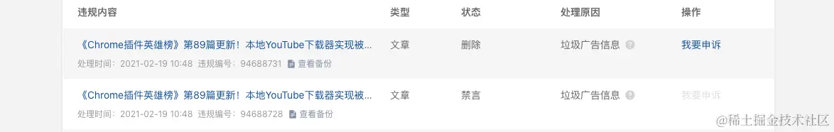 Chrome插件英雄榜第89篇被封