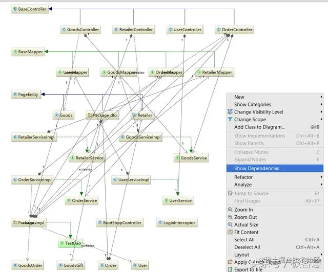 intellij idea 高级用法之使用UML类图插件