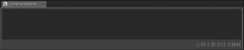 编译器结果面板
