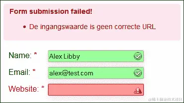 集中我们的错误消息