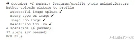 Fig. 3.3 – Output for our Feature