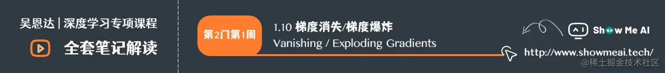 梯度消失/梯度爆炸 Vanishing / Exploding Gradients