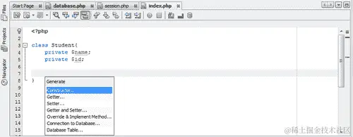 使用代码生成器