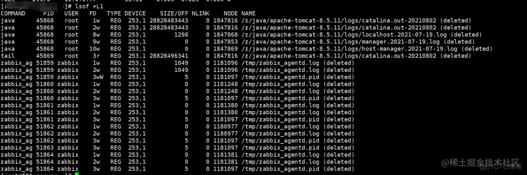 Linux 磁盘空间异常爆满，该怎么查?_服务器_04