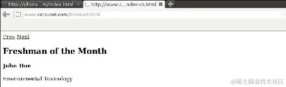 使用 jQuery Cycle 创建 Carousel 应用程序