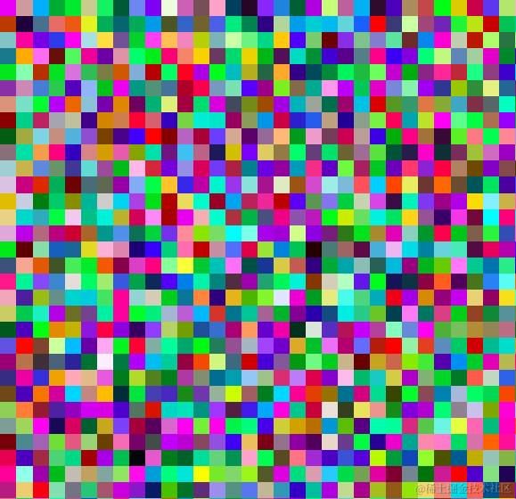 ！JS实战之随机像素图