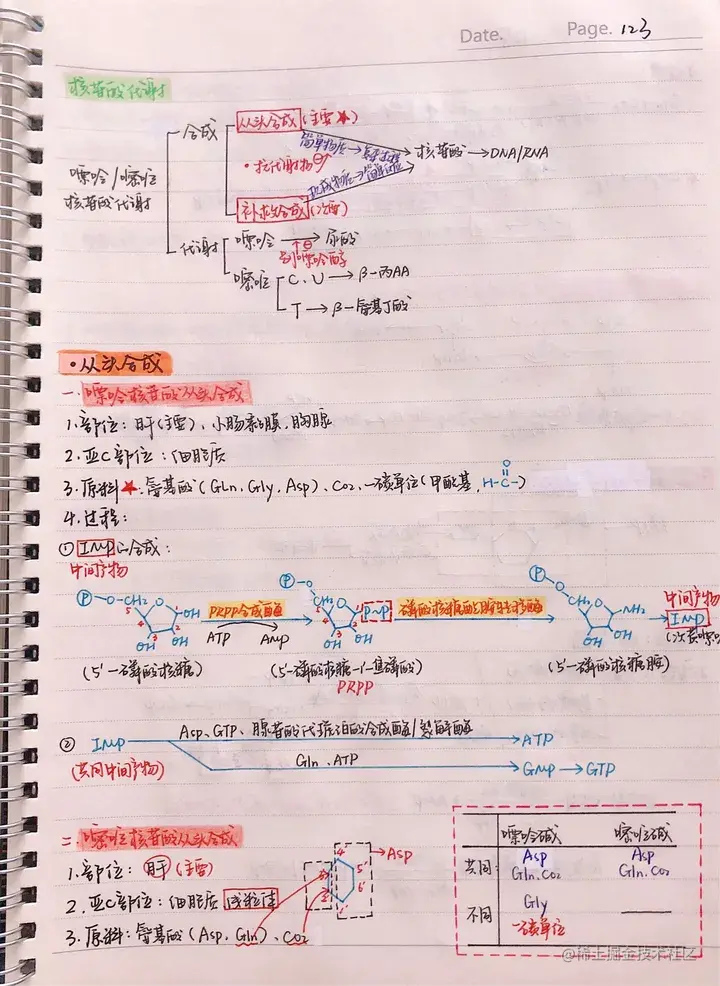 生化手写笔记.pdf