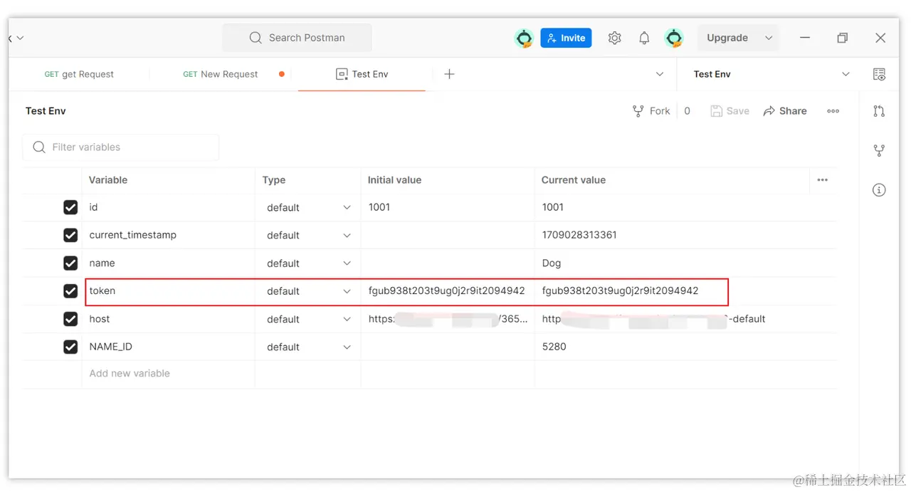 Postman 在不同接口之间传递数据