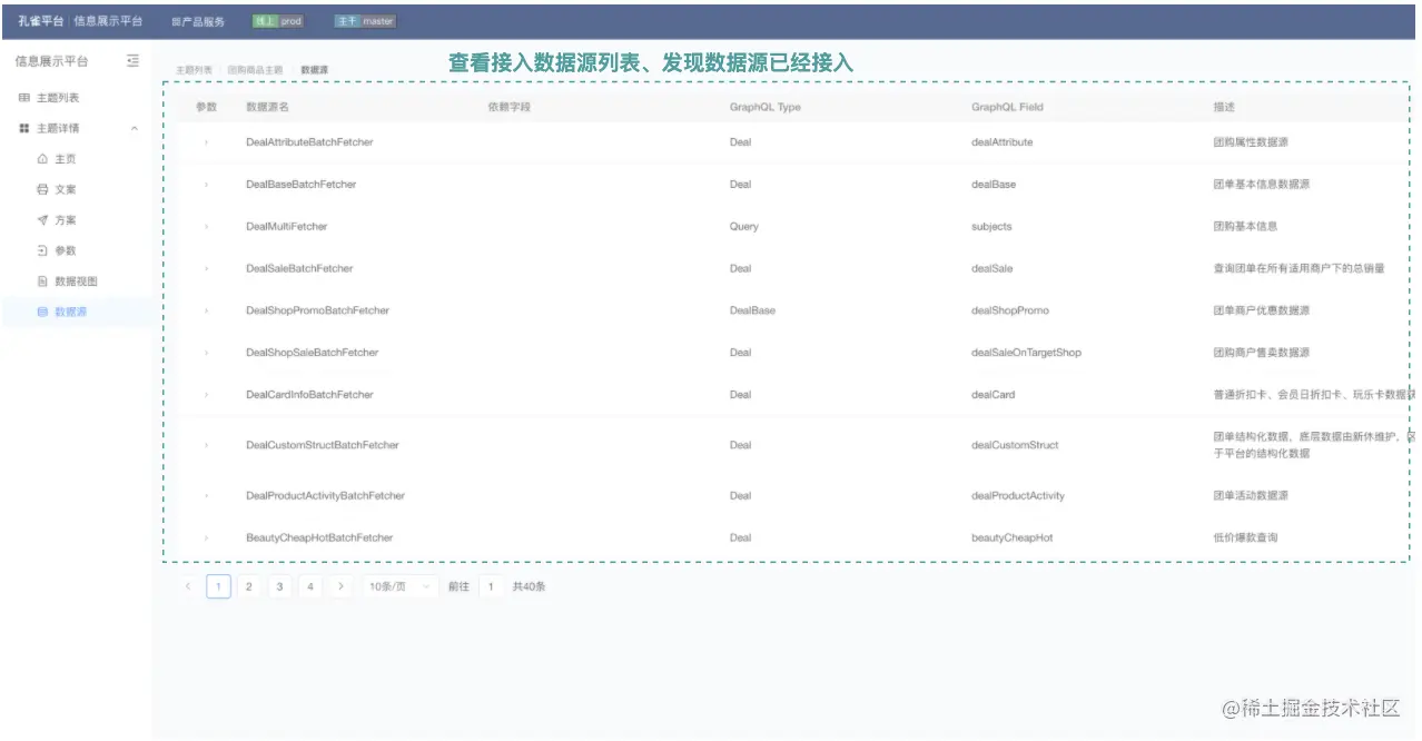 图26 数据源列表可视化